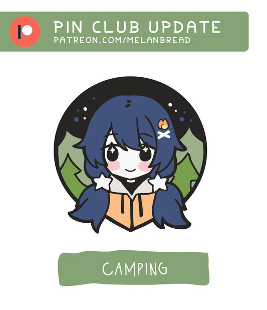 Camping Pin