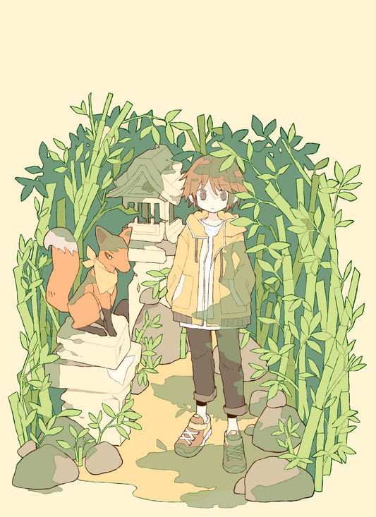 Bamboo Shrine {Process Post}