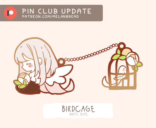 July 2022 Theme Announcement: "Birdcage - White Dove"