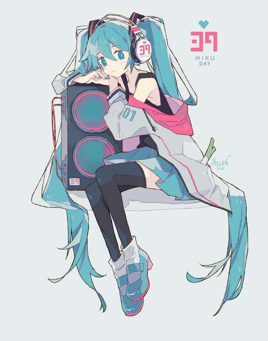 Happy Miku Day 2021 {Process Post}