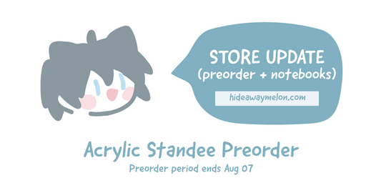 Shop Update + Preorders Open!