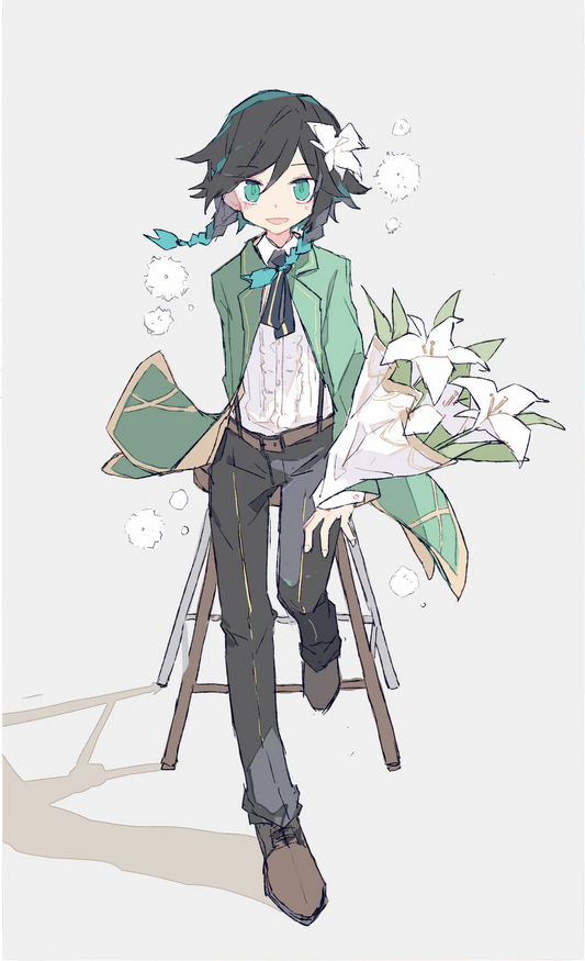 Happy Birthday Venti! Genshin Impact Drawing