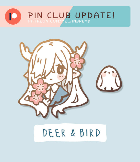 December 2020 Theme Announcement: "Deer & Bird"