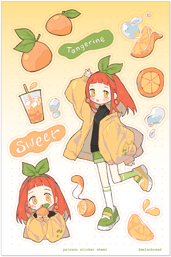 Tangerine Stationery (January 2024)