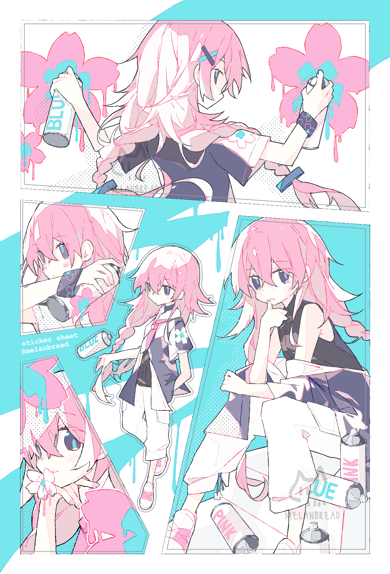 Sakura Graffiti Stationery (April 2024)