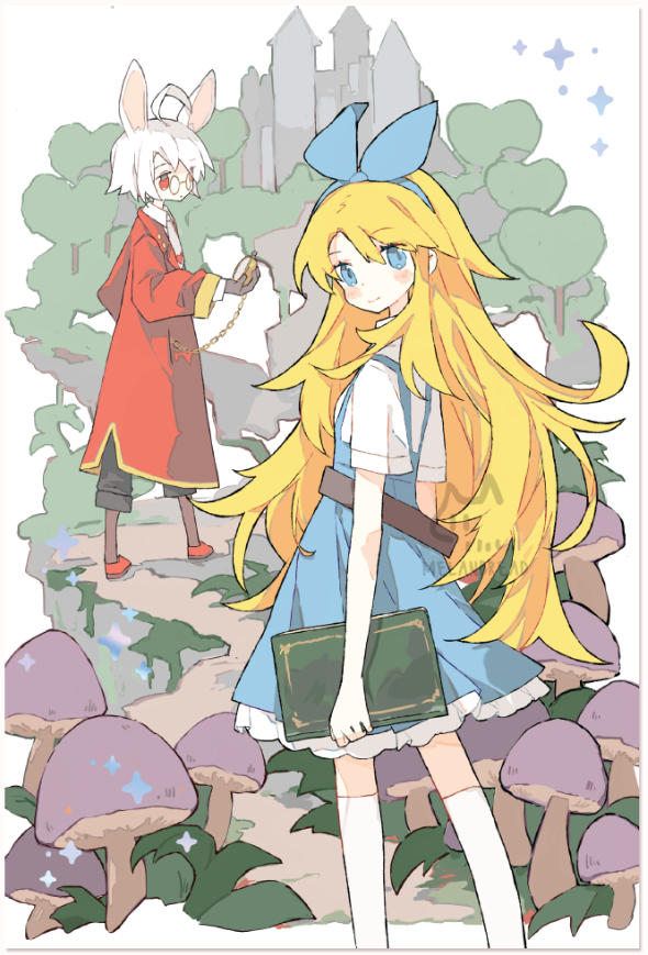 Alice & White Rabbit Stationery (June 2023)