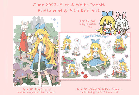 Alice & White Rabbit Stationery (June 2023)