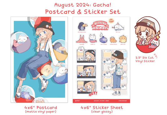 Gacha! Stationery (August 2024)