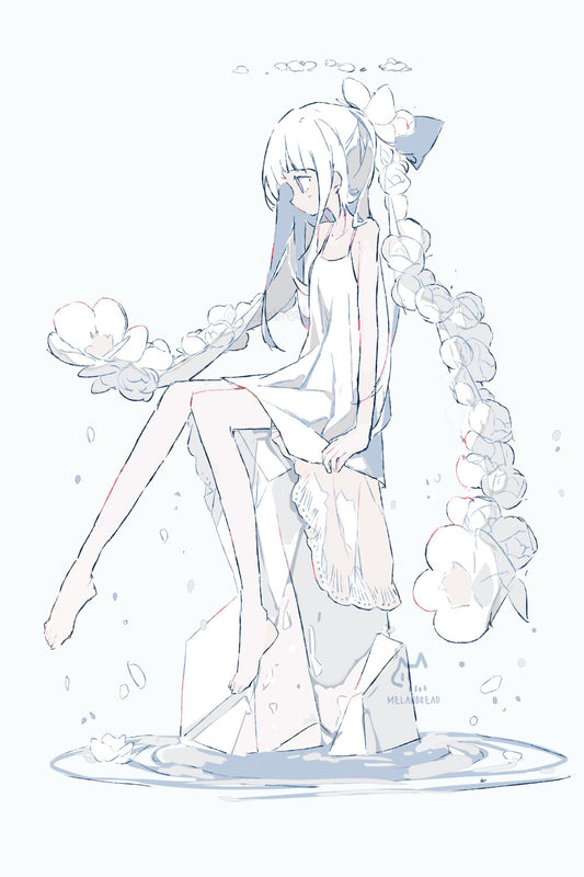 Ice Flower 4x6" Mini Print