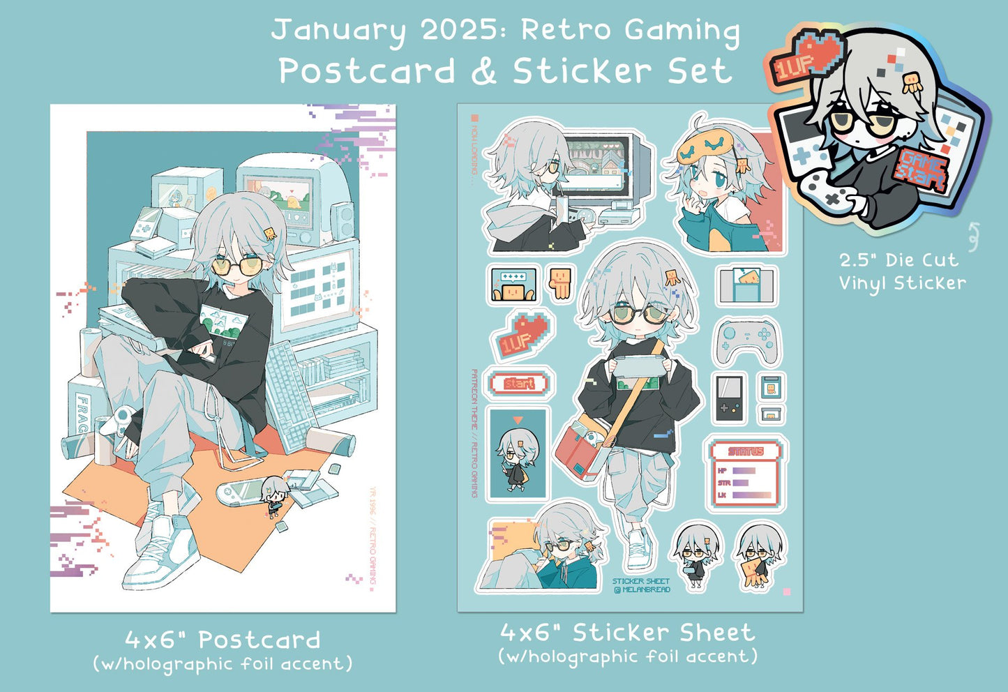 Retro Gaming Stationery (January 2025)