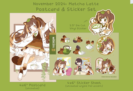 Matcha Latte Stationery  (November 2024)