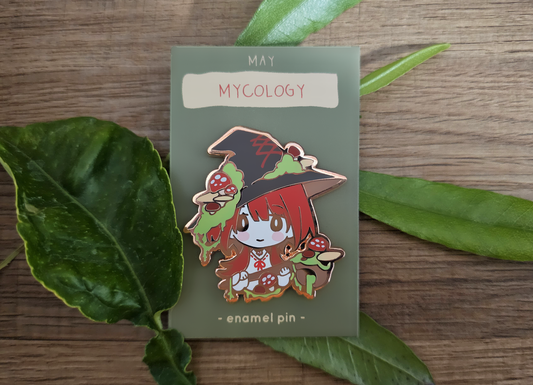 Mycology Enamel Pin (May 2024)