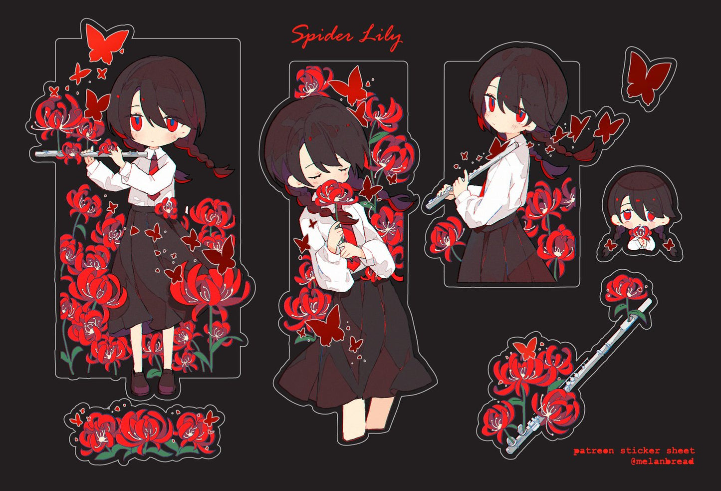 Spider Lily Stationery (October 2024)