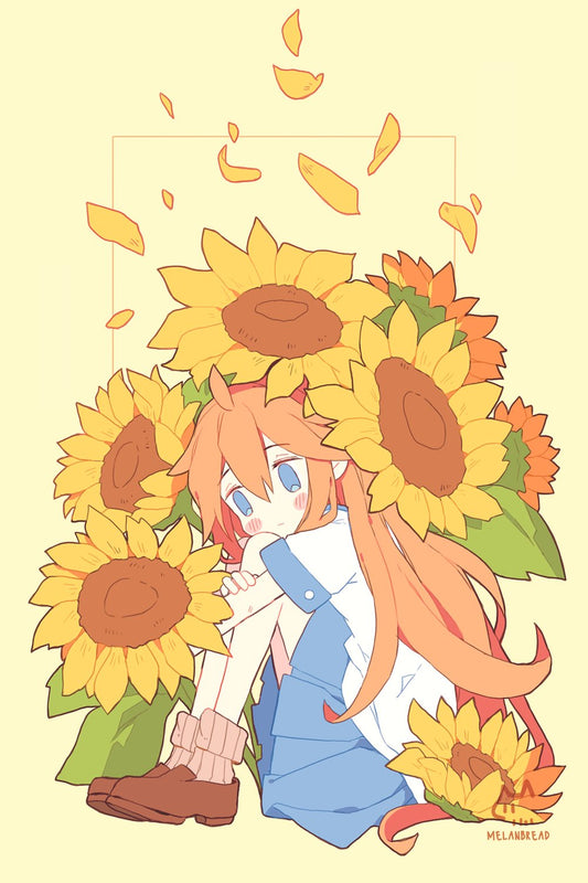 Sunflowers 4x6" Mini Print