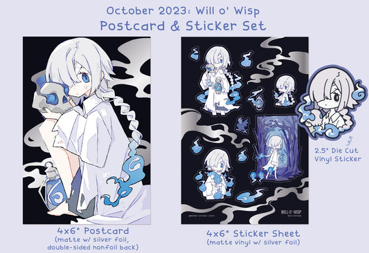 Wil o' Wisp Stationery (October 2023)