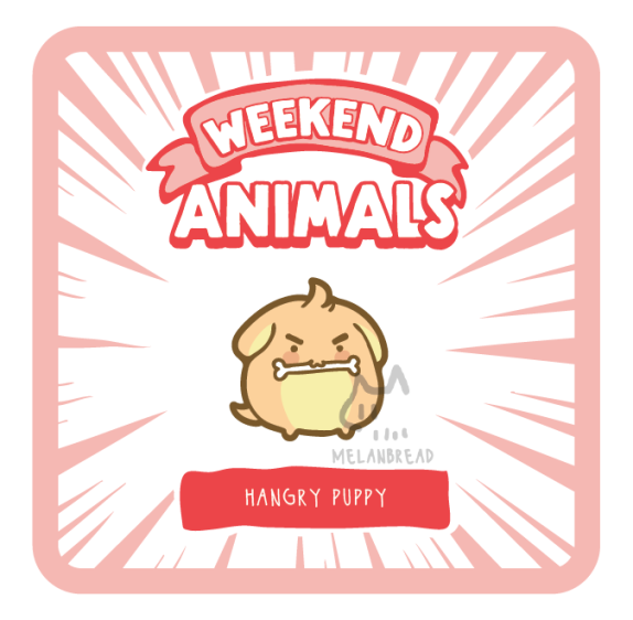 Weekend Animals Mini Enamel Pins (August 2024)