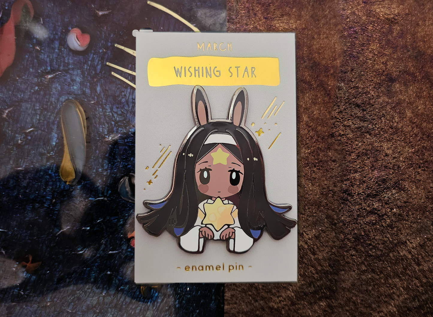Wishing Star Enamel Pin (March 2024)