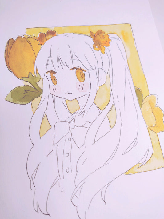 Watercolor Practice {Process Post}