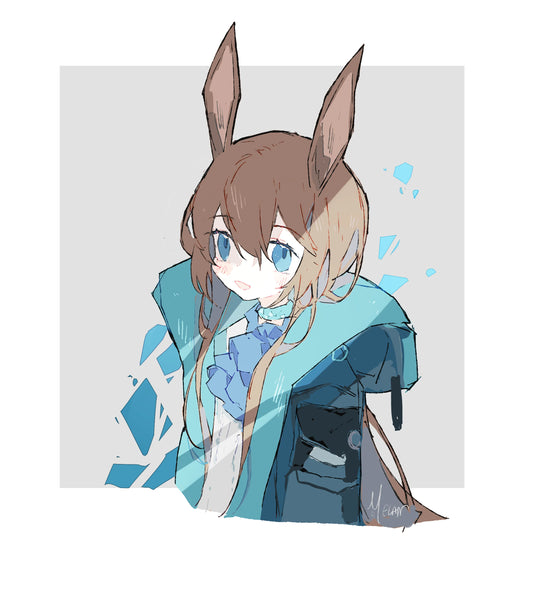 Amiya Arknights Drawing {Process Post}
