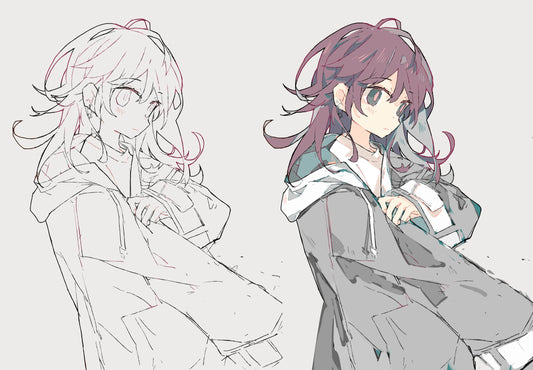 Coloring experiment {Process Post}