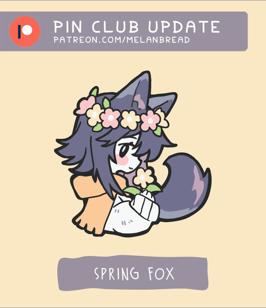 Spring Fox Pin