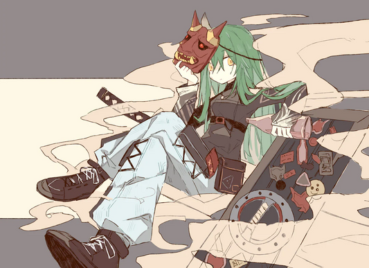 Hoshiguma Arknights Drawing