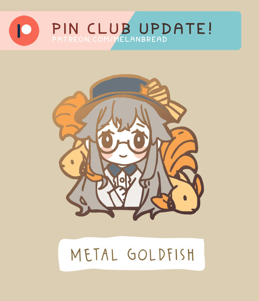 May 2021 Theme Announcement: "Metal Goldfish"