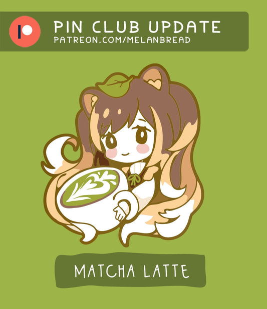 Matcha Latte Pin