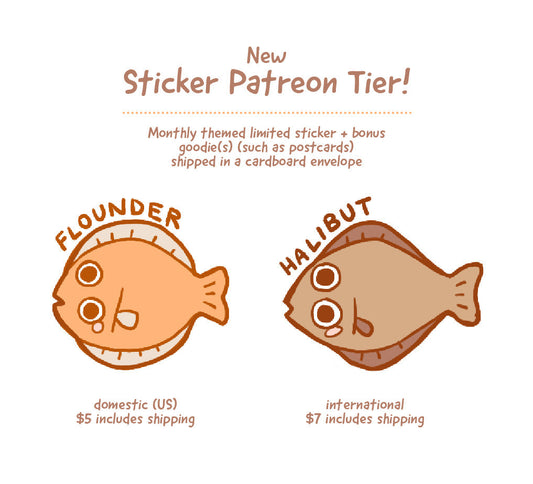 Sticker Patreon Tier