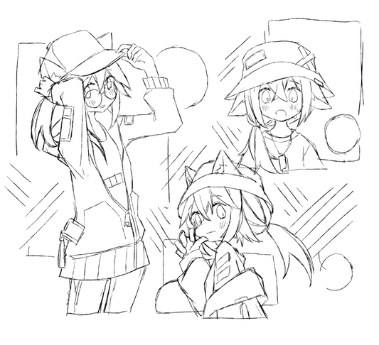 Melan WIP Doodles
