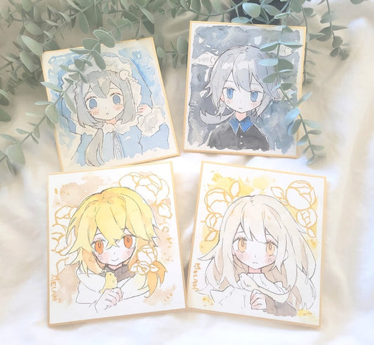 Watercolor Originals + Free Patreon Convention Stickers!