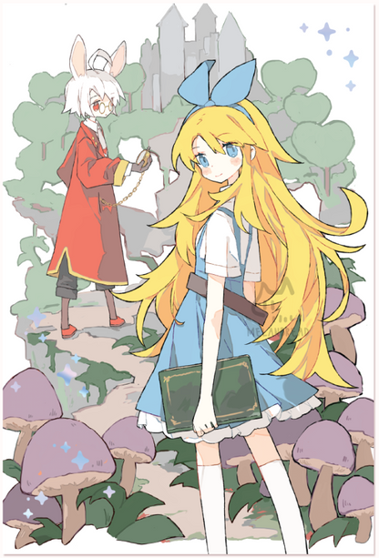 Alice & White Rabbit Stationery (June 2023)