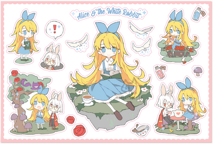 Alice & White Rabbit Stationery (June 2023)