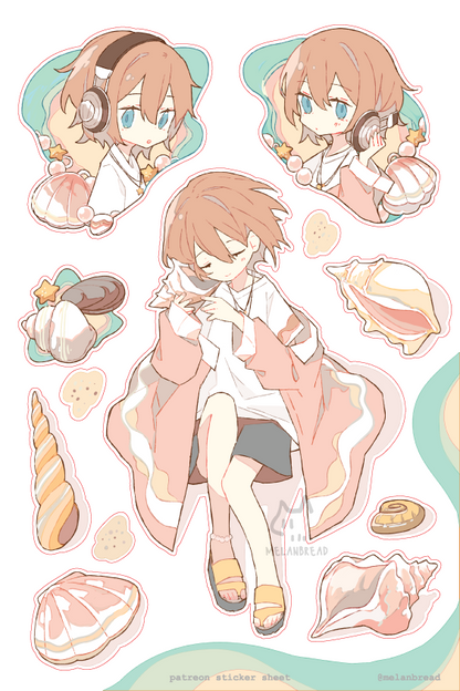 Seashell Stationery (July 2024)