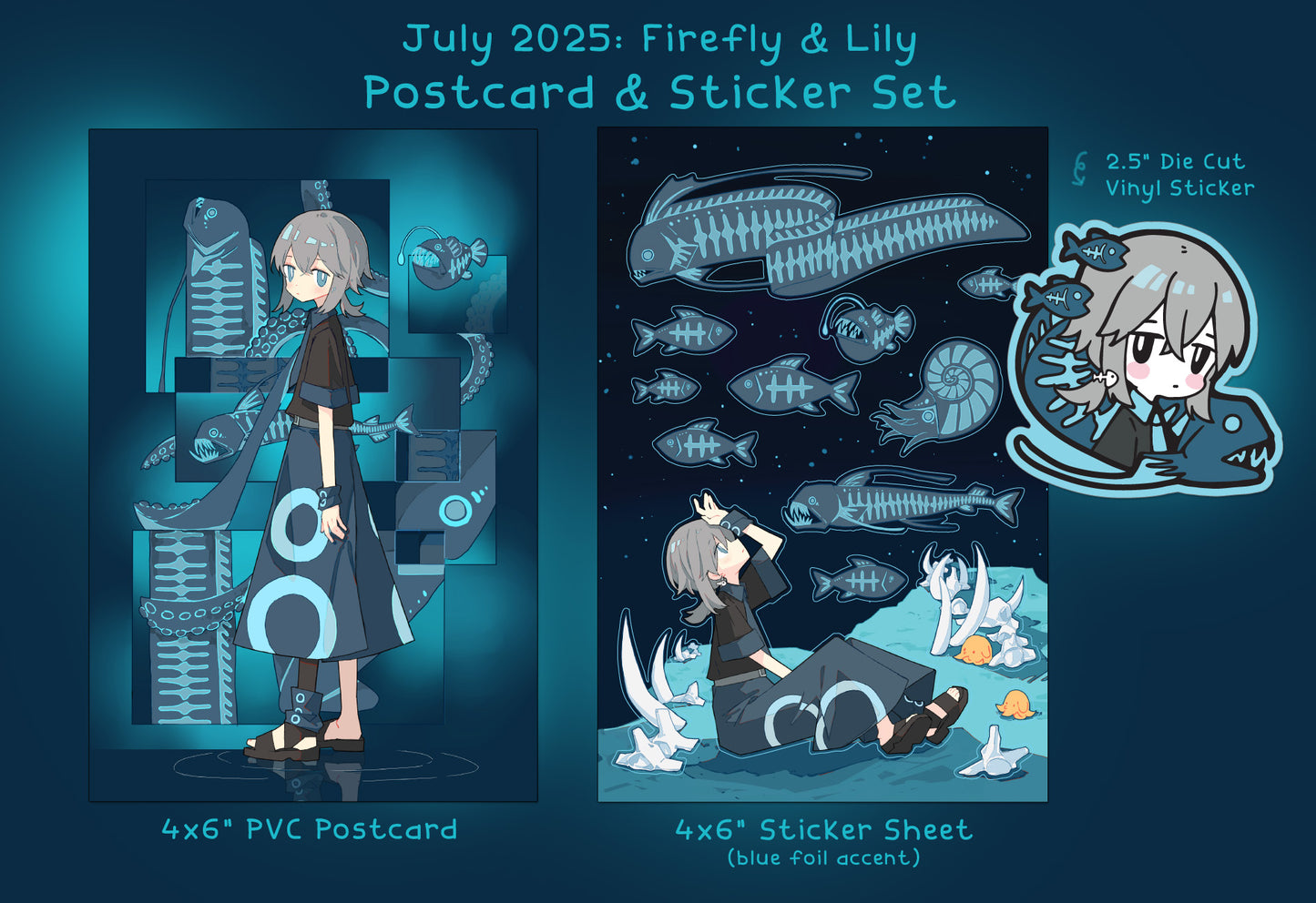 Deep Sea Fishing Stationery (December 2025)