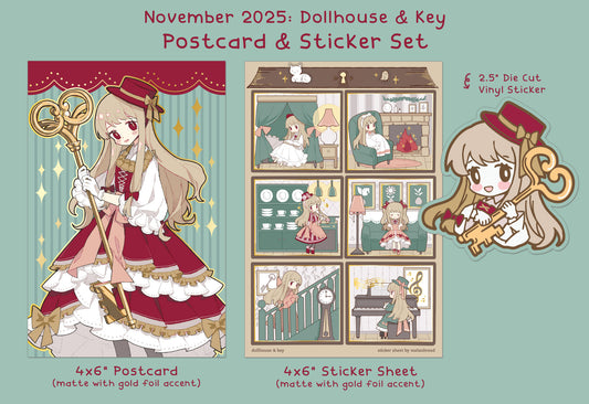 Dollhouse & Key Stationery (November 2025)