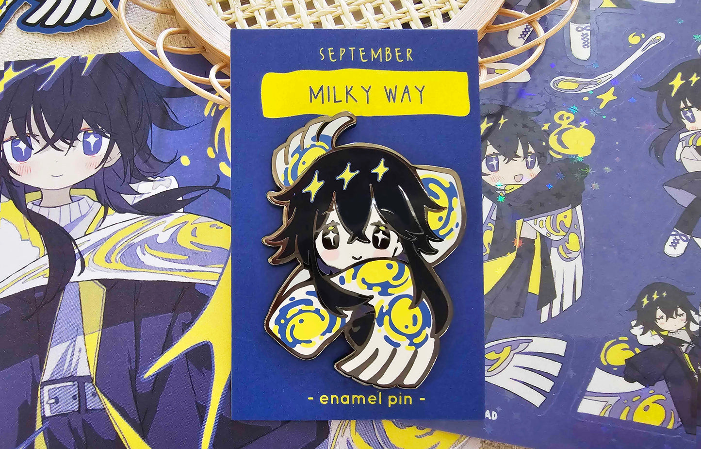 Milky Way Enamel Pin (September 2025)
