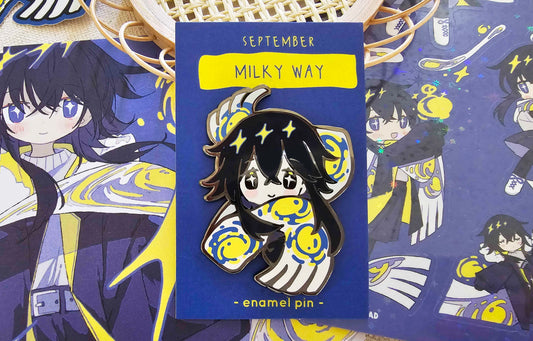 Milky Way Enamel Pin (September 2025)